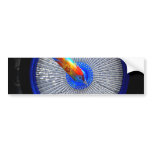 Hippie Bike Bumper Sticker