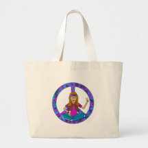 Hippie Chick Canvas Bag