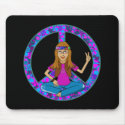 Hippie Chick mousepads