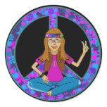 Hippie Chick stickers