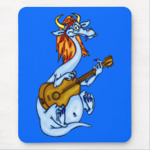 Hippie Dragon Mousepads