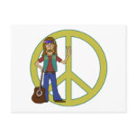 Hippie Peace postcards