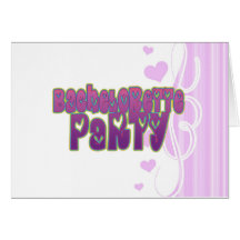 hippie purple heart bachelorette party fun card