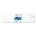 Hippie Retro Car Buggy bumper stickers