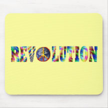 Hippie Revolution Mouse Mat
