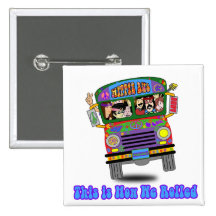 Hippie School Bus Pin