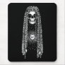 Hippie Skull of Love Mouse Mats