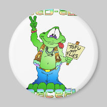 Hippie Toad magnets