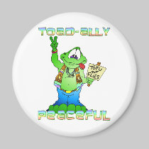 Hippie Toad magnets