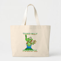 Hippie Toad Tote Bag