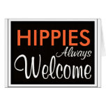 HIPPIES Always Welcome cards