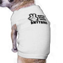 Hippies never solved anything pet clothing