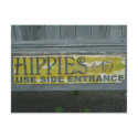 Hippies Postcard