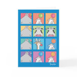 HIPPO BIRDIE FACES cards