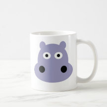 hippo head coffee mugs