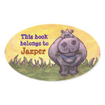 Hippo Library Bookplate