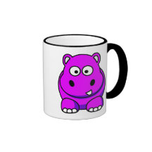 Hippo Pink Mugs