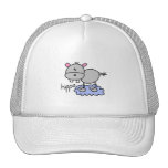 Hippo Stick Figure Hat