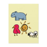 hippobirdday post cards
