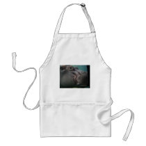 Hippopotamus Abstract #3 Aprons