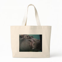 Hippopotamus Abstract #3 Bags