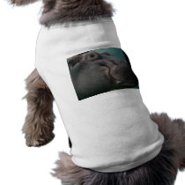 Hippopotamus Abstract #3 Dog T Shirt