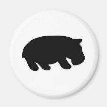 Hippopotamus Fridge Magnets