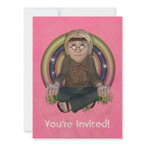 Hippy 60's X-Large Party Invitation