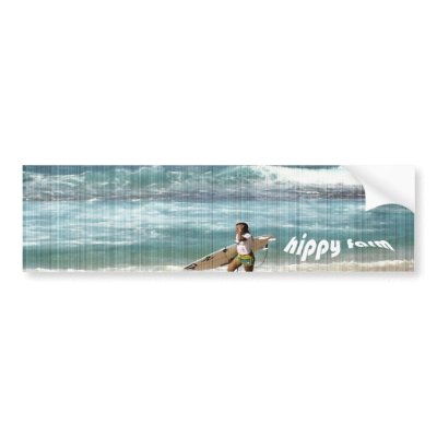 hippy farm bumper sticker by hippyfarm