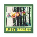 Hippy Laundry Magnet
