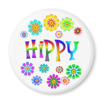 HIPPY FRIDGE MAGNET