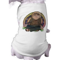 Hippy Meditation Dog T-Shirt
