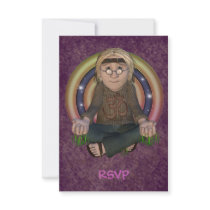 Hippy Party RSVP Cards