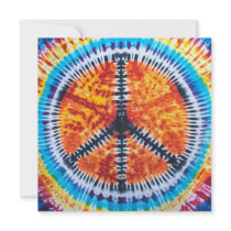 Hippy Tie Dye Invitation