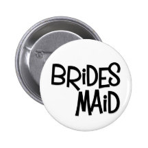 Hipster Bridesmaid Pin