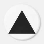 hipster triangle fridge magnets
