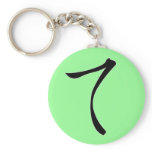 Hiragana "Te" keychains