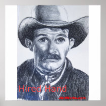 Hired Hand Print