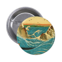 Hiroshige Navaro Rapids Pin