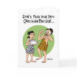 His 34th Birthday Greeting Cards