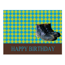 HIS BIRTHDAY CARD POST CARDS