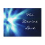 His Devine Love Postcard