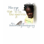 His Eye is on the Sparrow Women's Long-Sleeve Tee t-shirts