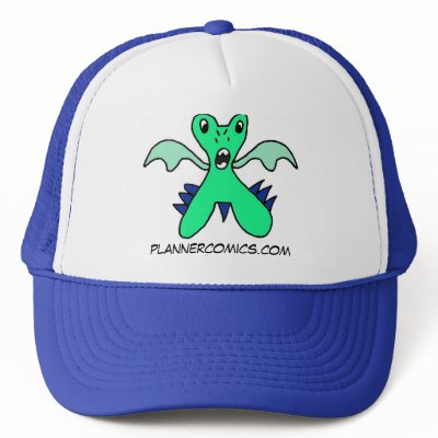 His name is "Kipp" Trucker Hat by PlannerComics