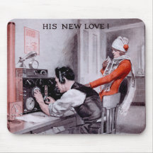 His New Love! Mouse Pads