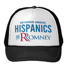 Hispanics for Romney Mesh Hats