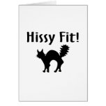 Hissy Fit Greeting Cards