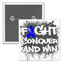 Histiocytosis Fight Conquer and Win Button