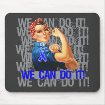 Histiocytosis Rosie WE CAN DO IT Mousepads