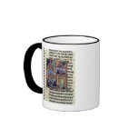 Historiated initial 'C' depicting Conrad III mugs
